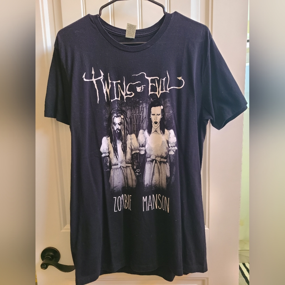 Marilyn Manson Rob Zombie t shirt